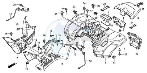 Honda Atv Parts Diagram