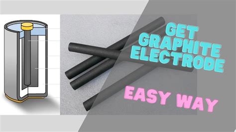 Extract Graphite Electrode Carbon Rod From Battery YouTube