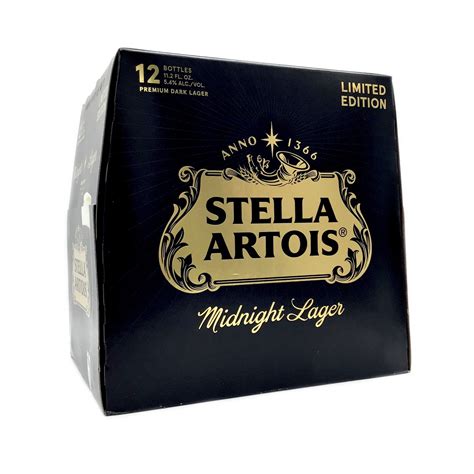 Buy Stella Artois Midnight Lager Each Fridley Liquor
