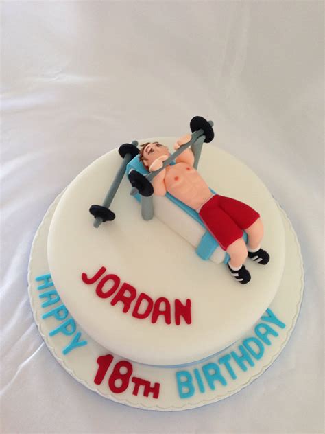 Gym Weight Lifting Cake Birthday Cakes For Men Man Birthday Bday Cupcake Icing Cupcake Cakes