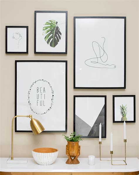The Modern Minimalist Gallery Wall Guide For Beginners Modern Gallery