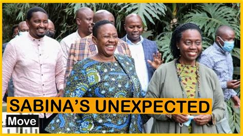 Sabina Chege Unexpected Move Leaves Azimio Team In Shock News Headlines Across Kenya News54