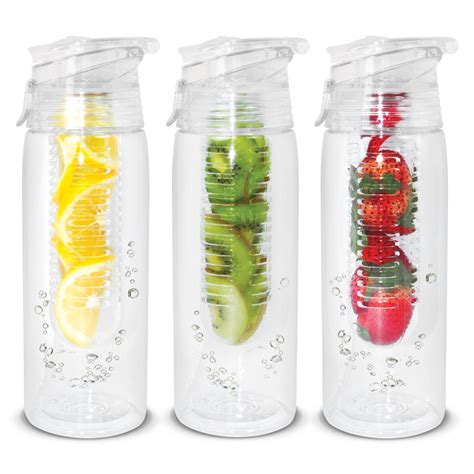 Infusion Drink Bottle Unique Bottle That Has An Internal Diffusion Cartridge For Sliced Fruit