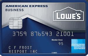 The credit card high perks will benefit you if you shop at the lowes full time. Lowe's Business Rewards Credit Card - Benefits, Rates and Fees