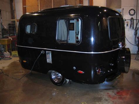 Black Boler Vintage Trailers Vintage Camping Scamp Camper