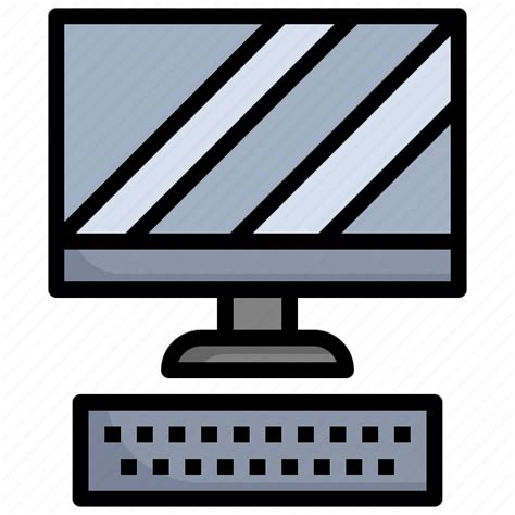 Computer Screen Monitor Pc Technology Icon Download On Iconfinder