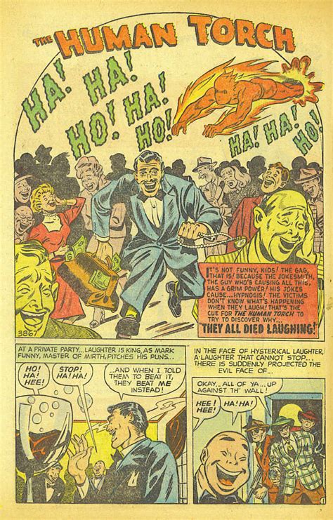 Read Online The Human Torch 1940 Comic Issue 34