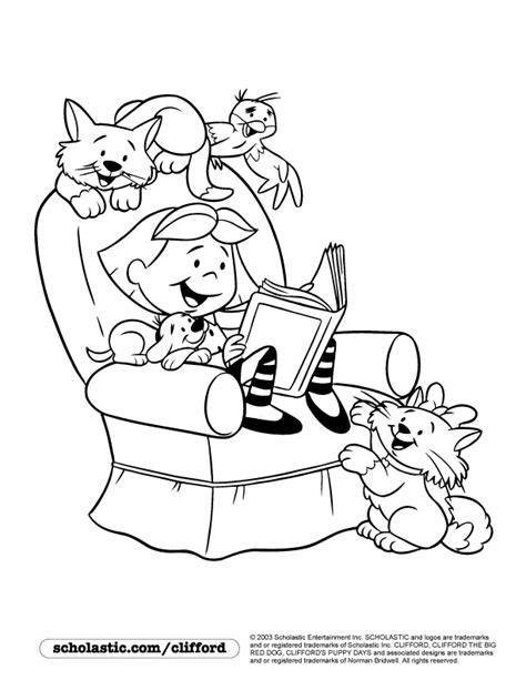 Clifford puppy days coloring pages. Clifford Coloring Pages - GetColoringPages.com
