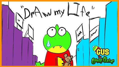 Check out our new virtual youtuber. Draw My Life - Gus the Gummy Gator animated family fun ...