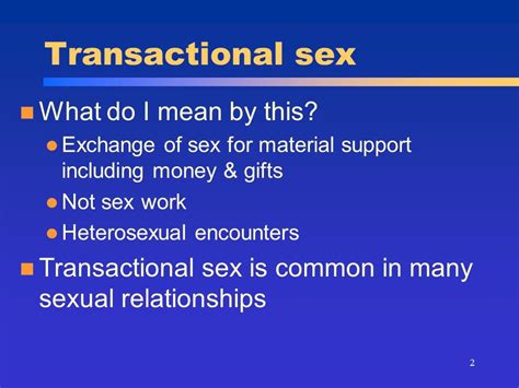 Women’s Bodies Are Shops’ Beliefs About Transactional Sex And Implications For Understanding