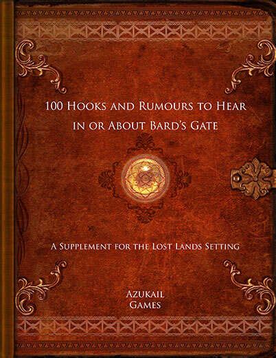100 Books To Find In Or About Bards Gate Lost Lands Azukail Games