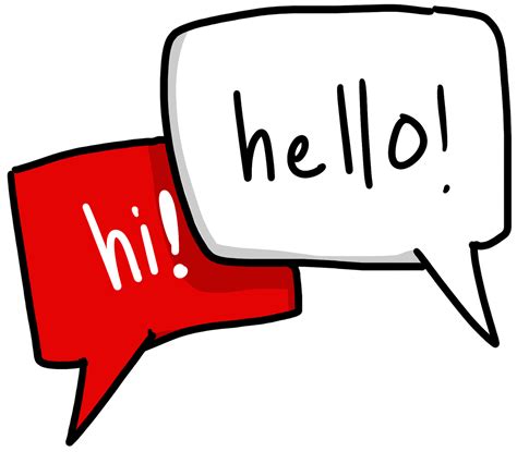 Hello Png Clipart Png Mart