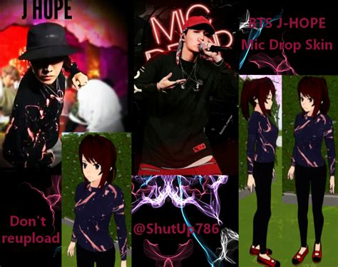 Bts Mic Drop Jhope Skin Requested By Shutup786 On Deviantart
