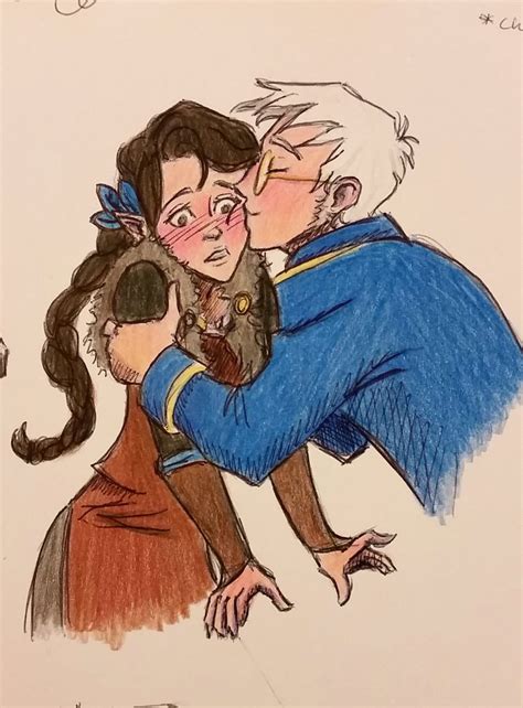 Jenna The Dm On Twitter Percy Surprises Vex By Kissing Her On The