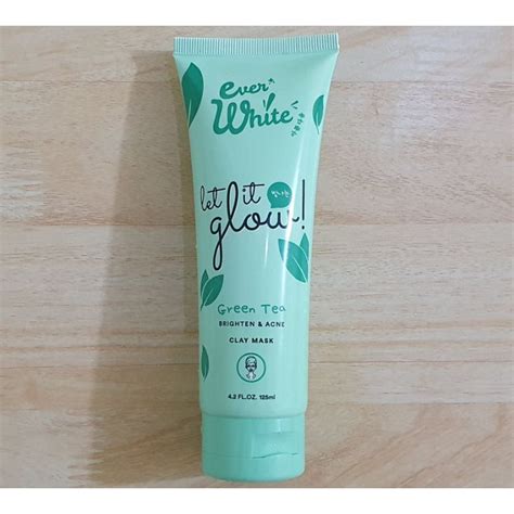 Jual Everwhite Green Tea Clay Mask Shopee Indonesia