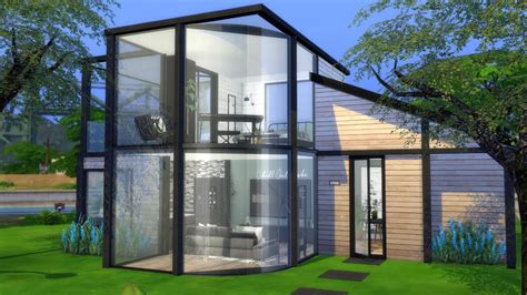 The Sims 4 Modern House Simple Newcrest Modern House The Sims 4 Photos