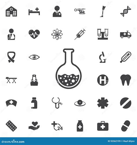 Rounded The Hypothesis Icon Or Basic Assumption With Light Bulb Vector