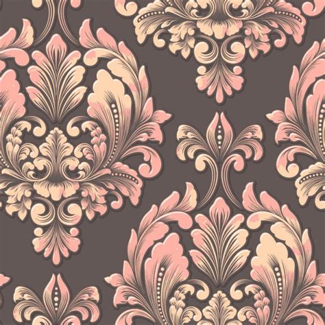 Floral Damask Seamless Pattern ⋆ Back To Brain Learning Solutions