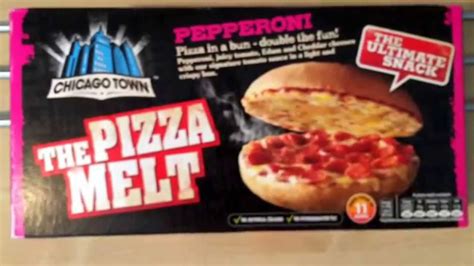 Chicago Town Pepperoni Pizza Melt Review Youtube