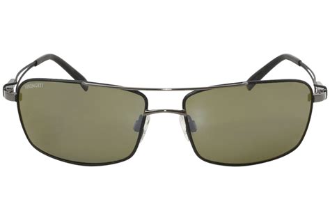 Serengeti Men S Dante 7115 Shiny Gunmetal Black Polarized Sunglasses