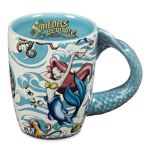 Disney Pirates Of The Caribbean Mermaid Mug Disney Store Mugs