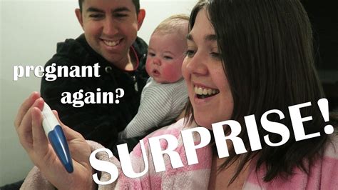 Pregnant Again Surprise Reaction Video Youtube