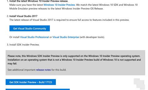 El Sdk De Windows 10 Build 17723 Insider Preview Ya Disponible