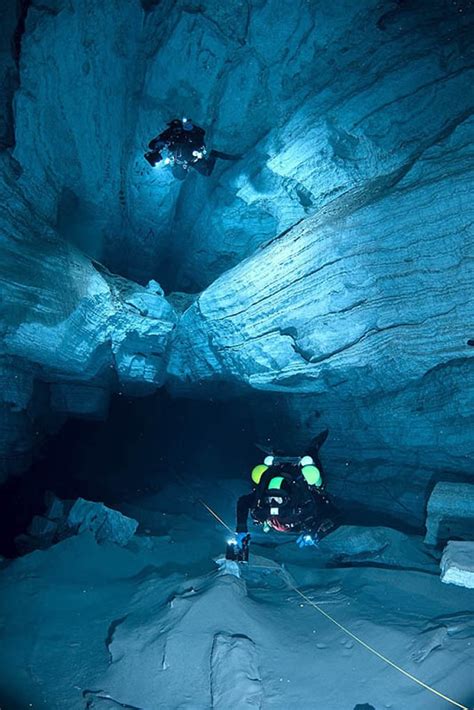 Orda Cave Longest Underwater Cave In Russia Underwater Caves Cave