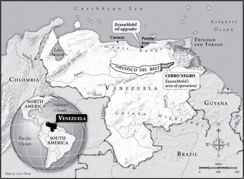 Venezuela Oil Field Map Private Empire Steve Coll