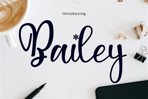Bailey Font Download Free Business Fonts