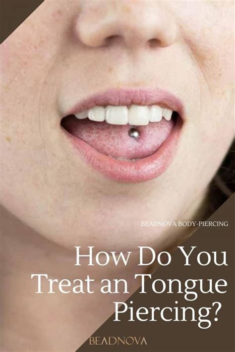 How Do You Treat An Infected Tongue Piercing Beadnova