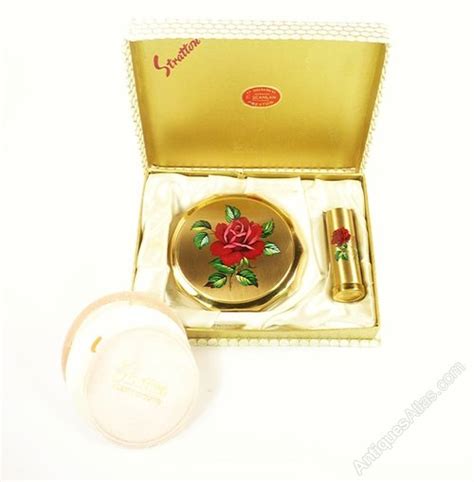 Antiques Atlas Unused Stratton Lipstick Compact Set 1960s