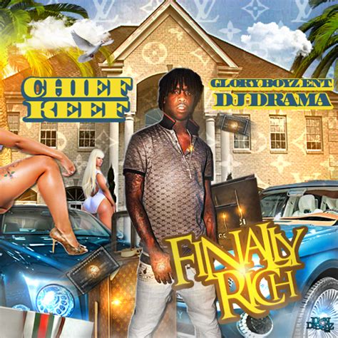 Cover Art Chief Keef X DJ Drama Finally Rich Fake Shore Drive