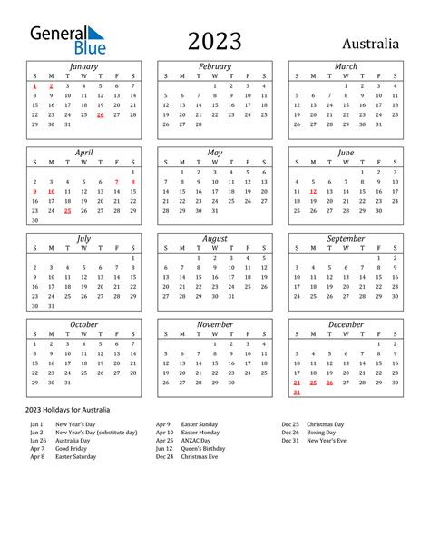 2023 Calendar With Holidays South Australia Get Latest 2023 News Update