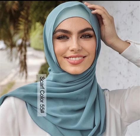 Premium Quality Chiffon Hijab Scarf Chiffon Turban Head Wrap Etsy