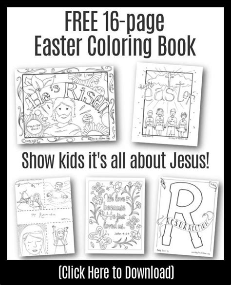 15 Easter Coloring Pages Religious Free Printables For Kids Artofit