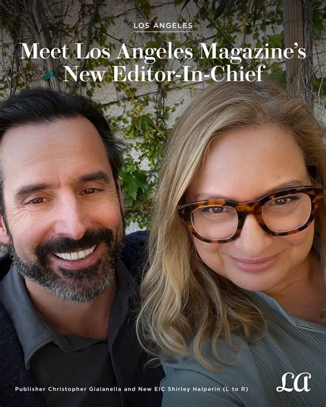 Los Angeles Magazine On Twitter Please Welcome Los Angeles Magazines New Editor In Chief
