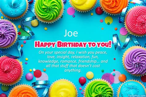 Happy Birthday Joe Pictures Congratulations