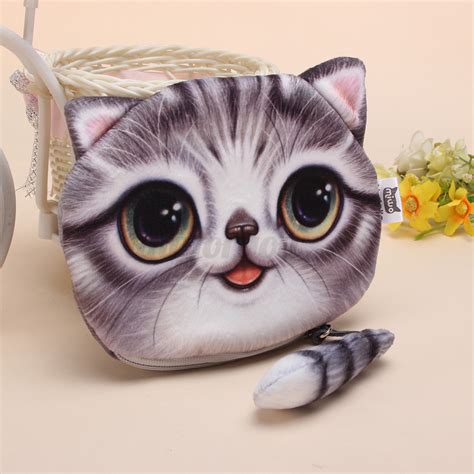 A kinked tail is simply that a kinked tail, and your vet will probably not do anything at all for it. Woman 3D Cat Face Tail Zip Coin Purse Wallet Pouch Mini ...