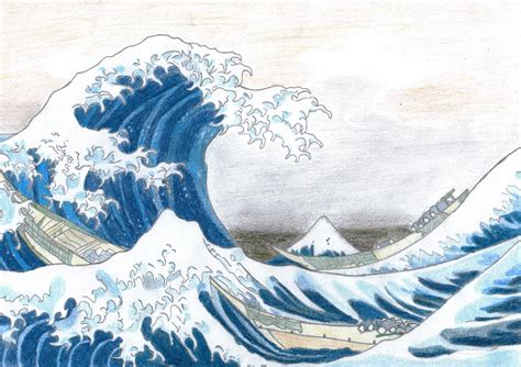 The Great Wave Off Kanagawa Hd Wallpapers Wallpaper Cave
