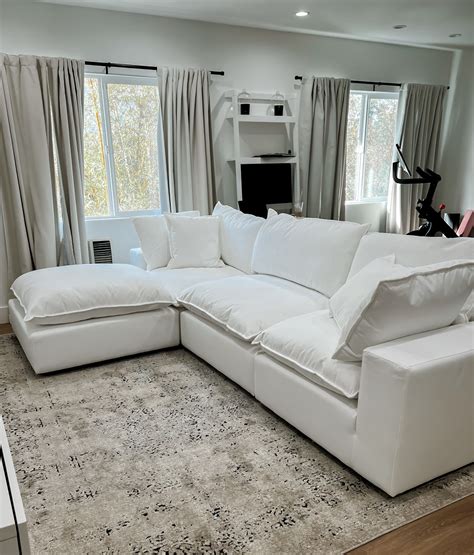 I Found The Most Affordable Cloud Couch Dupe The Luxe Minimalist