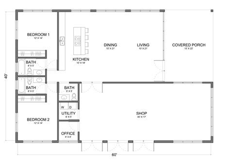 Barndominium Floor Plans To Match Every Homeowners Style Archute