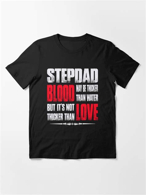 Step Dad Love Not Greater Than Love T Shirt For Sale By Thatsacooltee Redbubble Step Dad T