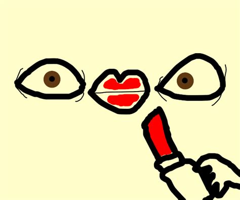 Eye Emoji Lips Emoji Eye Emoji Lipstick Emoji Drawception