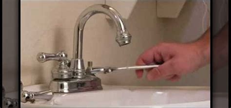 The procedures described here fix a leaking kitchen faucet that has versatility in characteristics. How to Fix and repair a dripping faucet « Construction ...