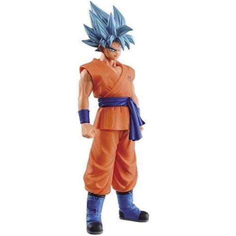 The Action Figure Dragon Ball Super Saiyan Is Wearing Blue And Orange