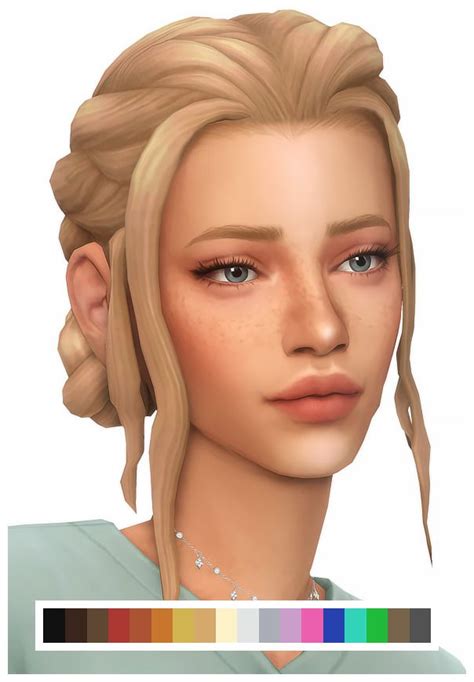 Maxis Match Cc World Sims 4 Mm Sims 4 Characters Sims Hair