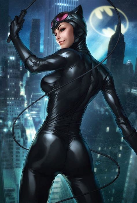 Artgerm Stanley Lau Batman And Catwoman Catwoman Gotham Girls