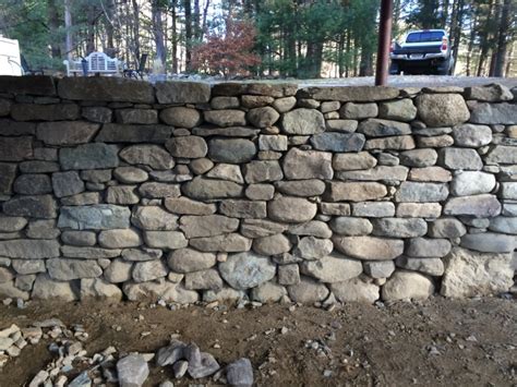 Drystack Retaining Wall Concord Stoneworks