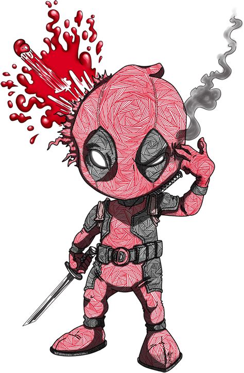 Deadpool Print By Oldxer On Deviantart